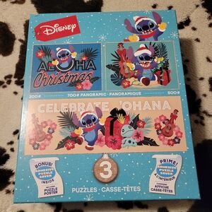 Disney Aloha Christmas Stitch Puzzle